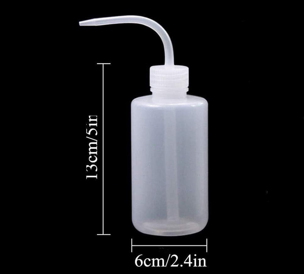 Plastic Squeeze Wash Bottles Set