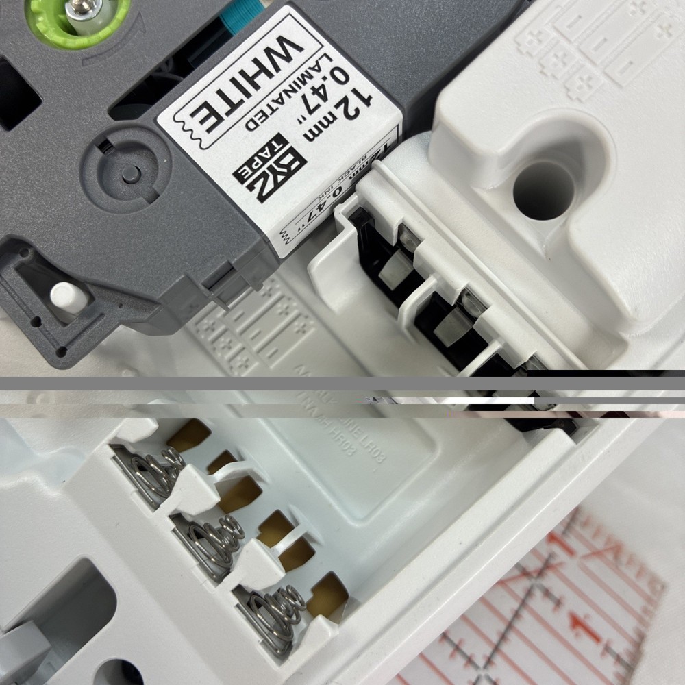 Brother P-Touch PT-D210 Handheld Label Maker Compact White - Tested & Working