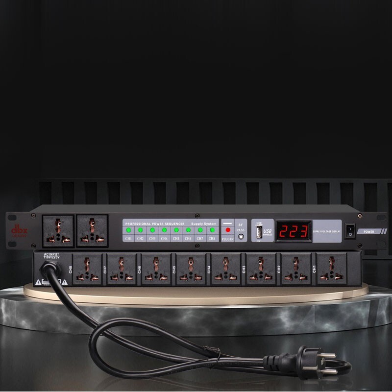 8-CH Power Sequencer Controller Sequence Stage Manager Support Voltage Display