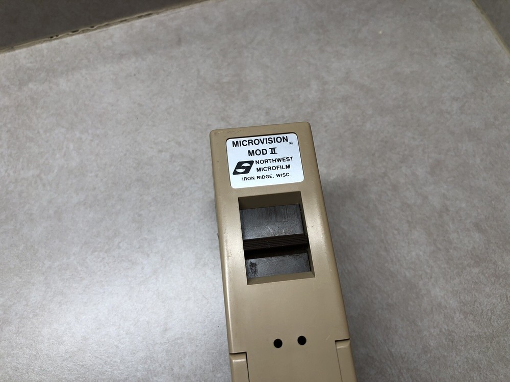 Vintage Microvision MOD II Hand Held Genuine Excellent