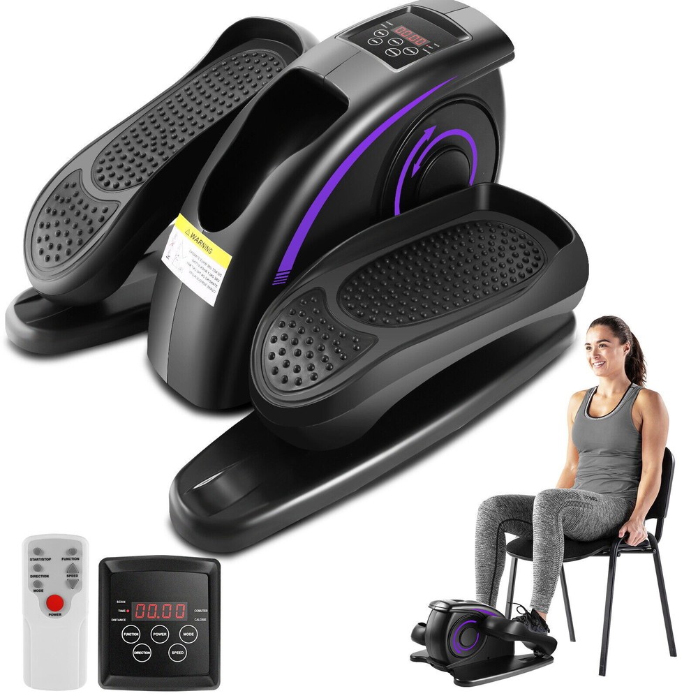 Electric Foot Pedal Exerciser Elliptical Machine Trainer with Remote Control