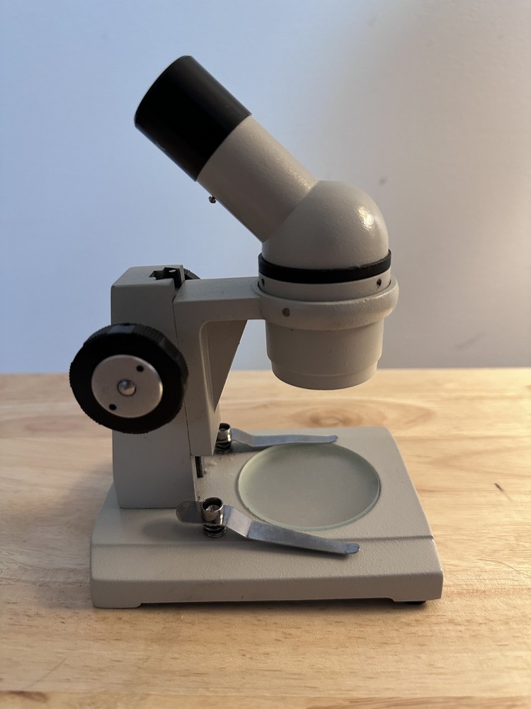 Microscope for Children with Original Wood Case STEM