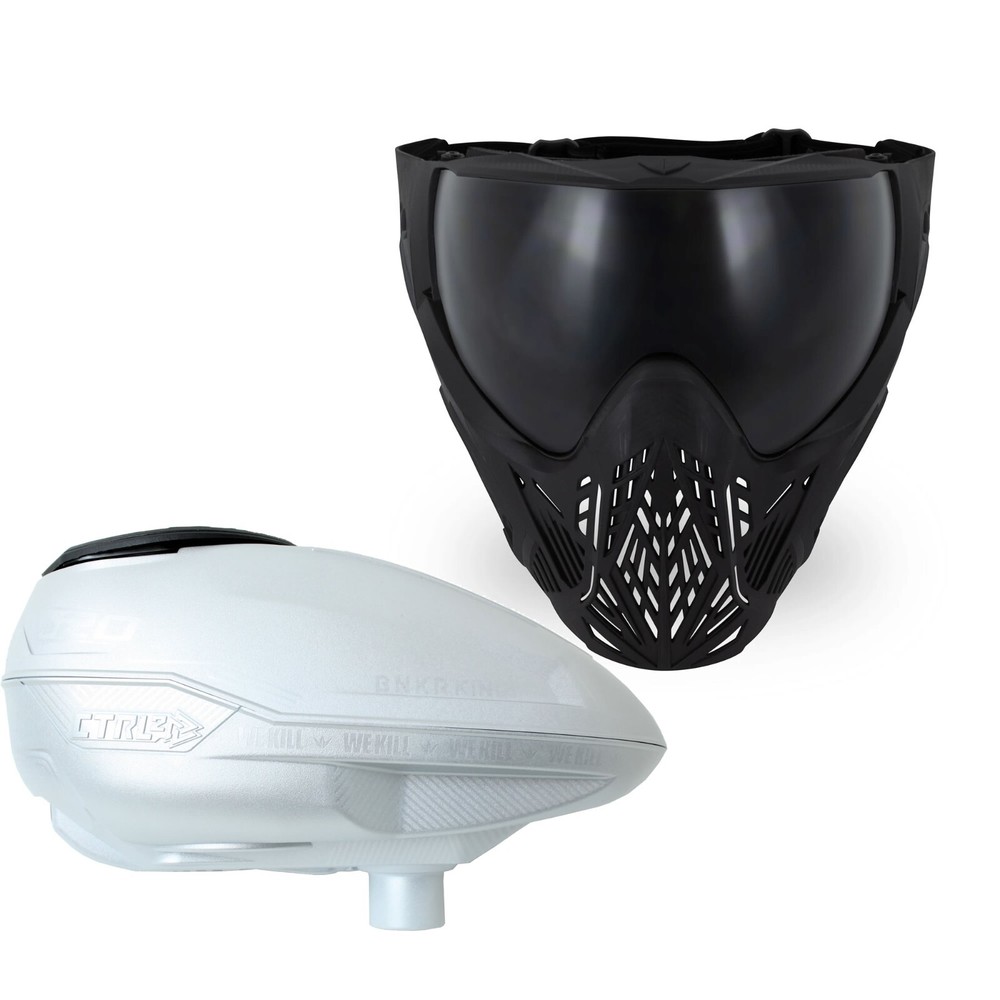 Bunkerking CMD & CTRL2 Killer Combo Goggle + Loader - Black / Pure