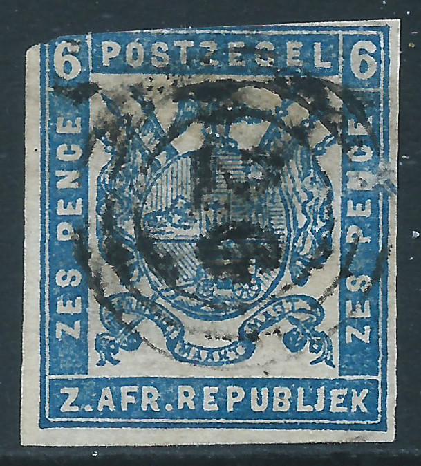Transvaal, Sc #35, 6d Used