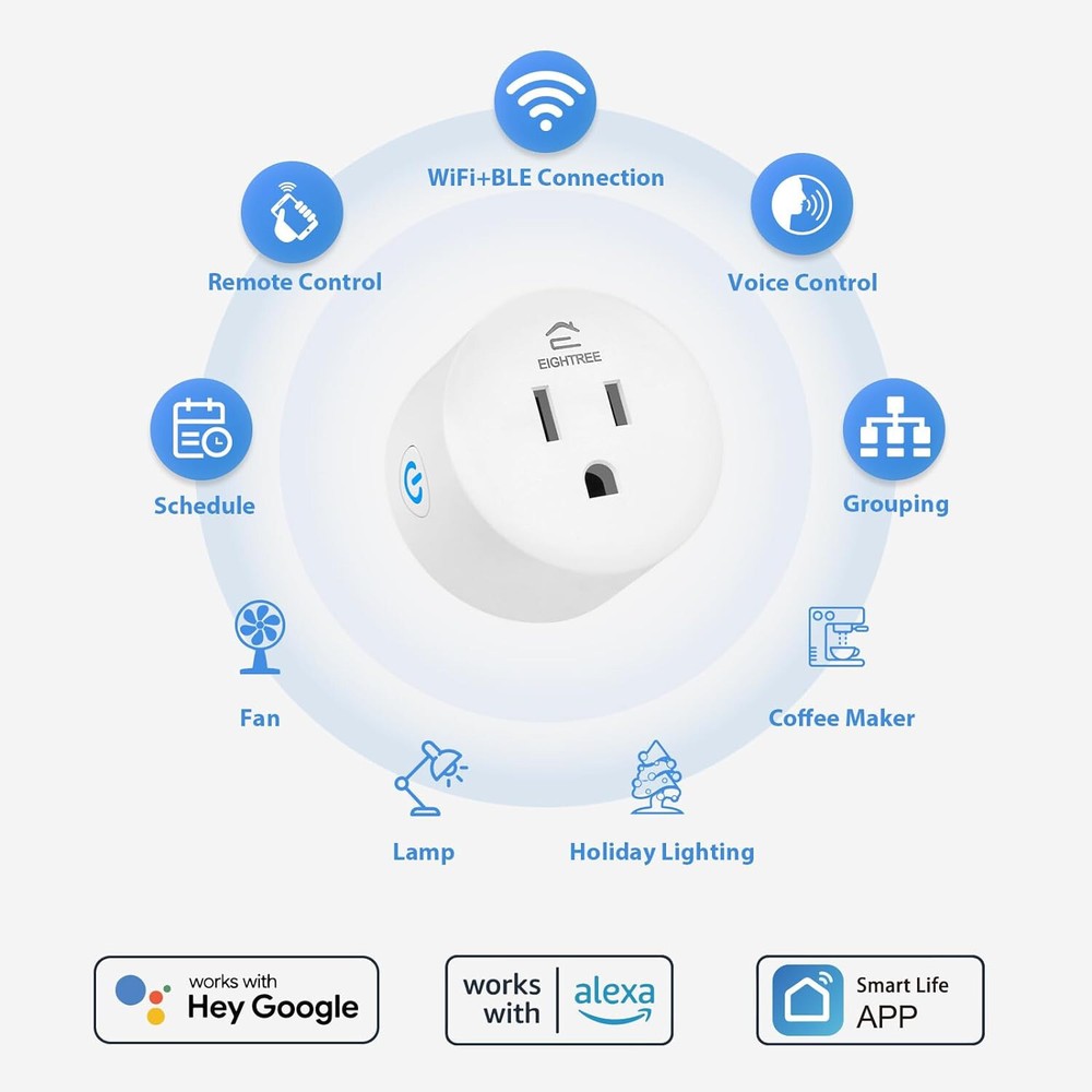 EIGHTREE Smart Plug