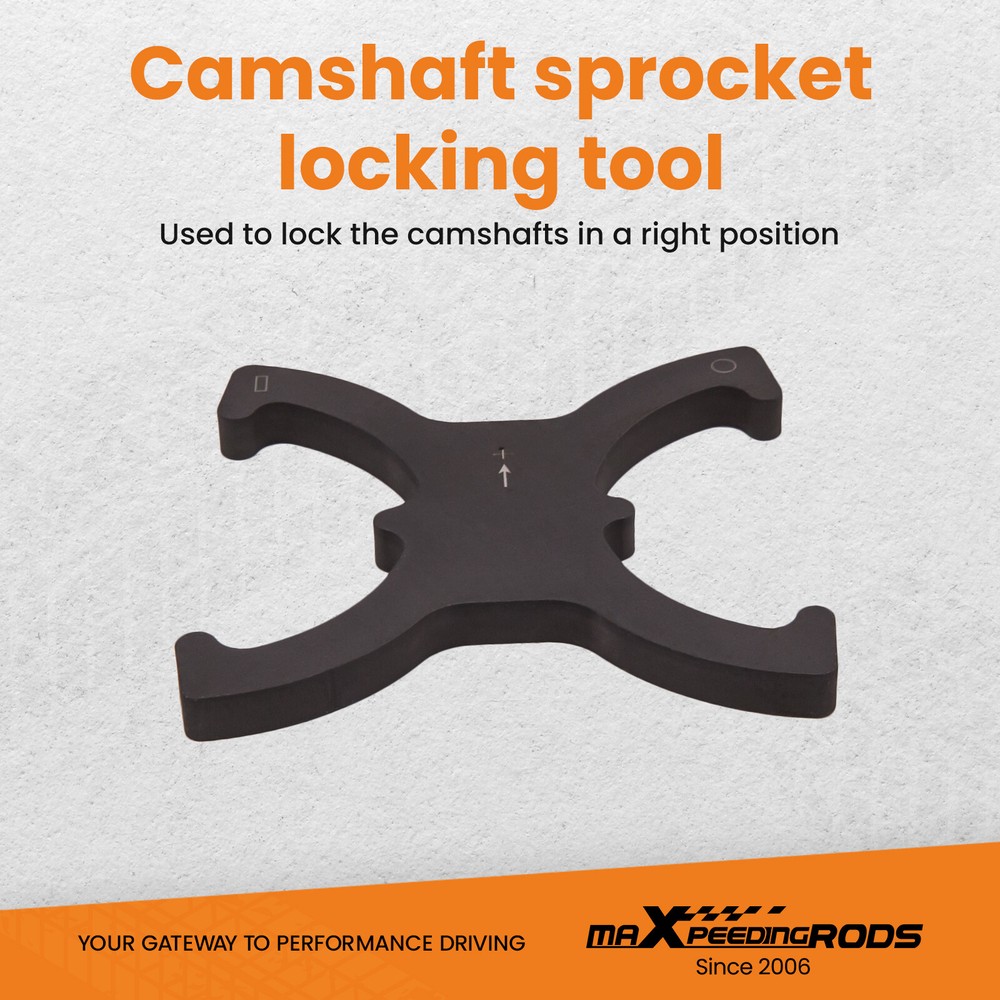 Engine Timing Tool Kit Camshaft + Flywheel Locking Tool Fit for Ford Mazda