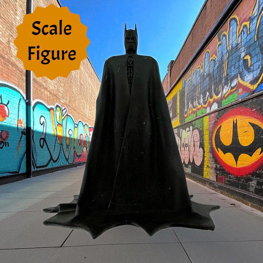 Batman - Full Cape - N Scale 1:160