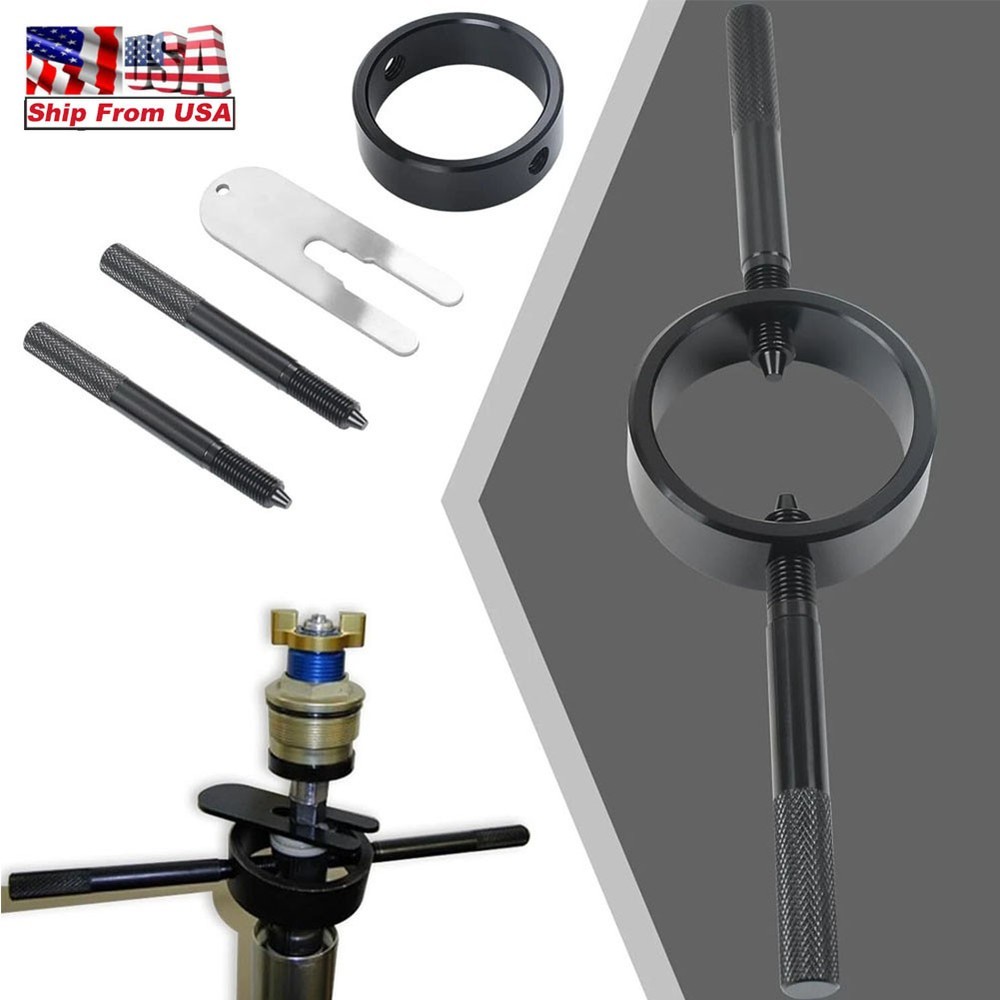 Motorcycle Fork Spring Compressor Tool Kit for Most Upside Down Streetbike