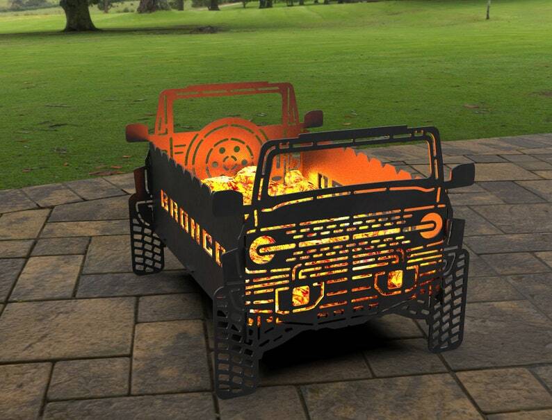 2020 Ford Bronco Collapsible Firepit Metal SHIPS FLAT