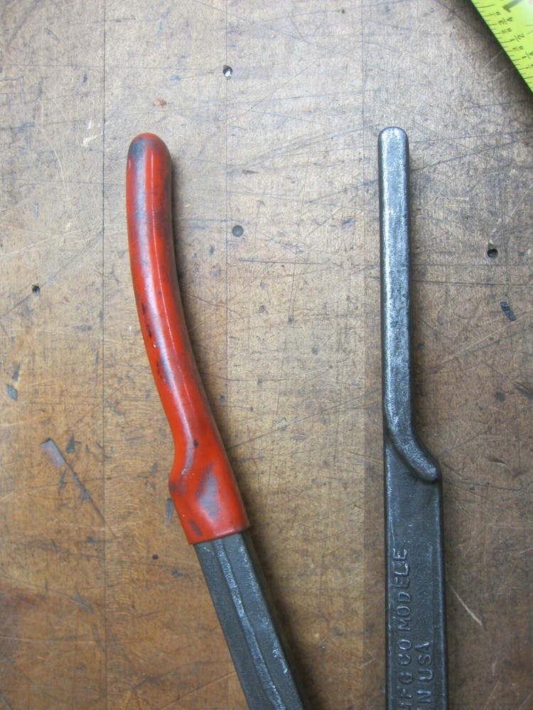 Elmo Mfg model E safety banding strap cutter