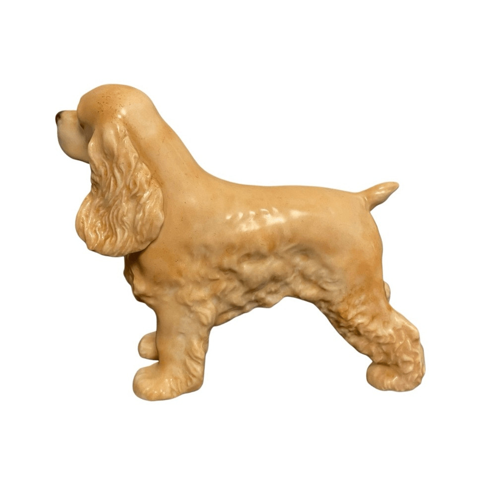 Vintage Edward Marshall Boehm Cocker Spaniel Figurine Signed