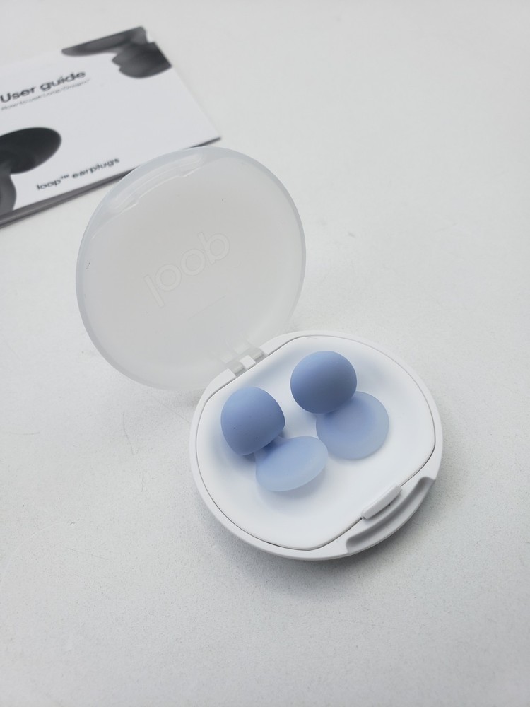 Loop Dream BLUE Silicone/Memory Foam Tips Sleeping Comfortable