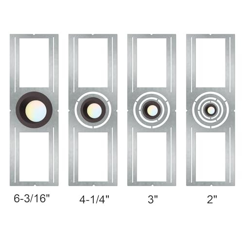 20 Pieces Construction Mounting Plate Bracket with Centered Symmetric