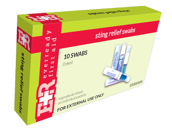 STING RELIEF SWAB AMPULES - 10SWABS