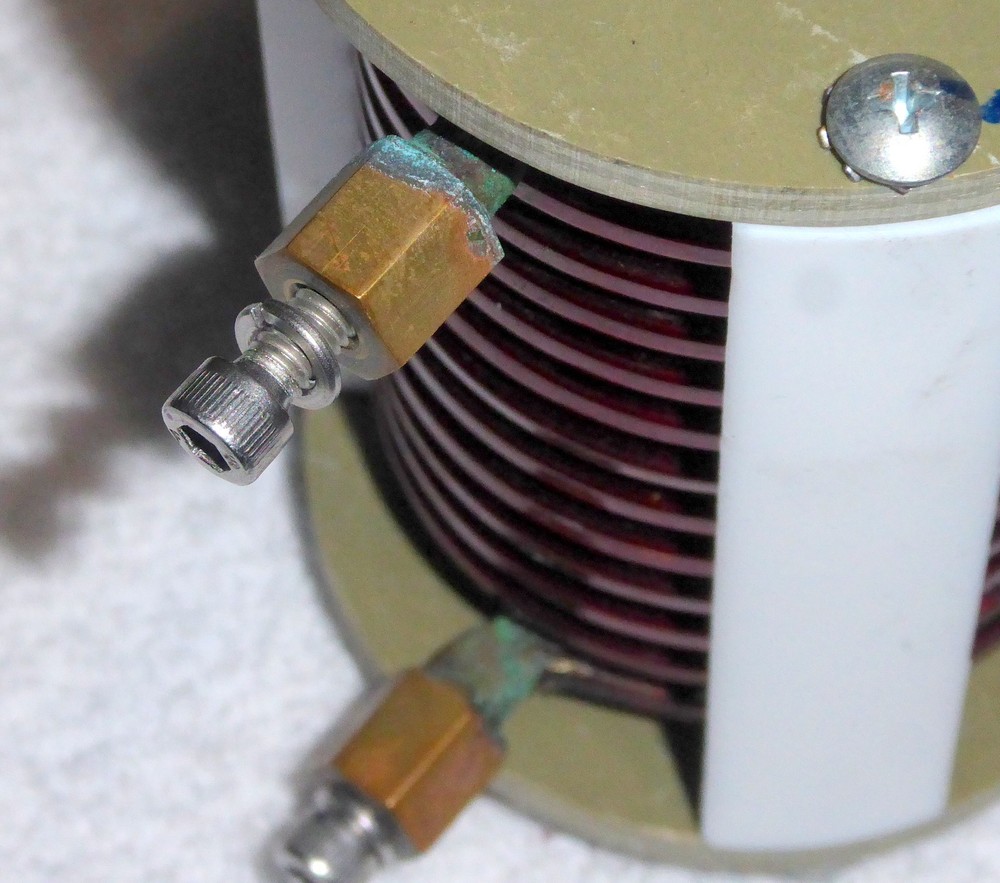 High Current Flat Wound 4.5uH Transmitter Inductor Coil Assembly