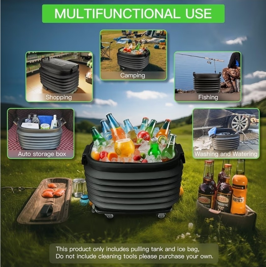 Collapsible Pulling Storage Tank