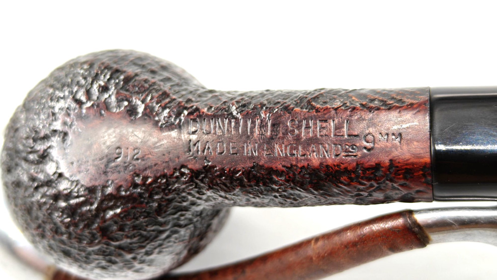 DUNHILL 912 SHELL Year 1989 9mm pipe pipe pipe 烟斗