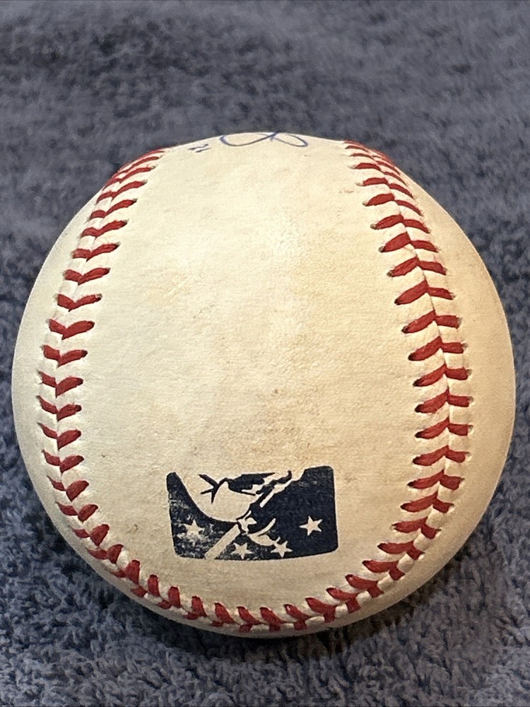 tate dillon signed baseball autograph ball auto D