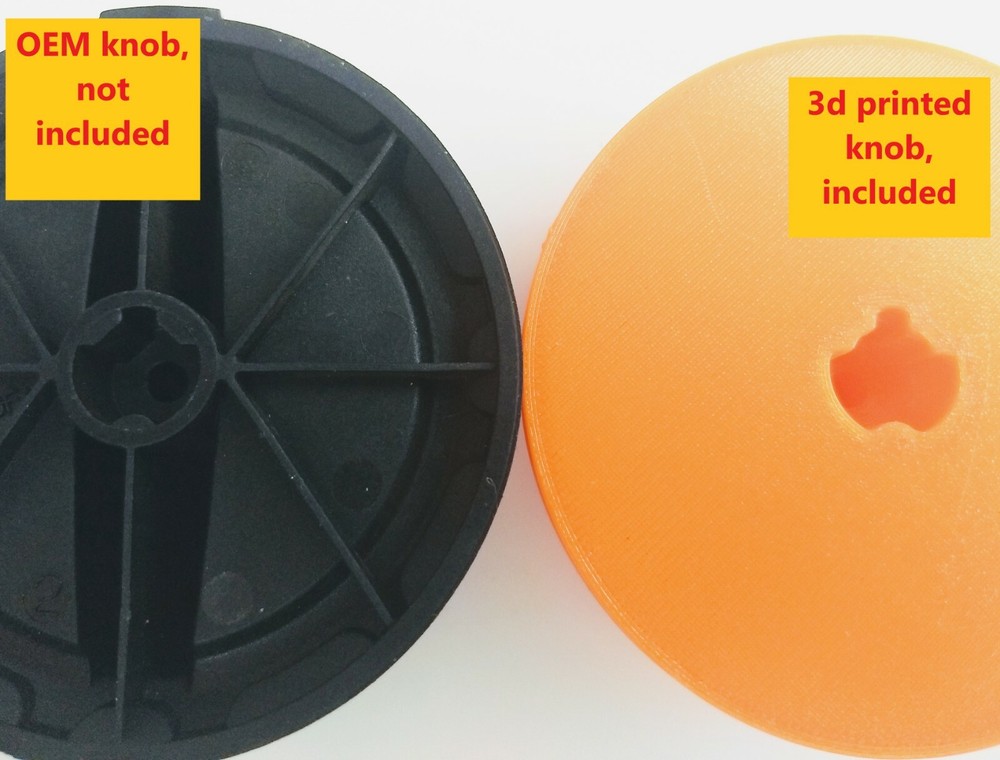 Generac Inverter Generator iQ2000 Knob Switch Run Choke - 3D printed part