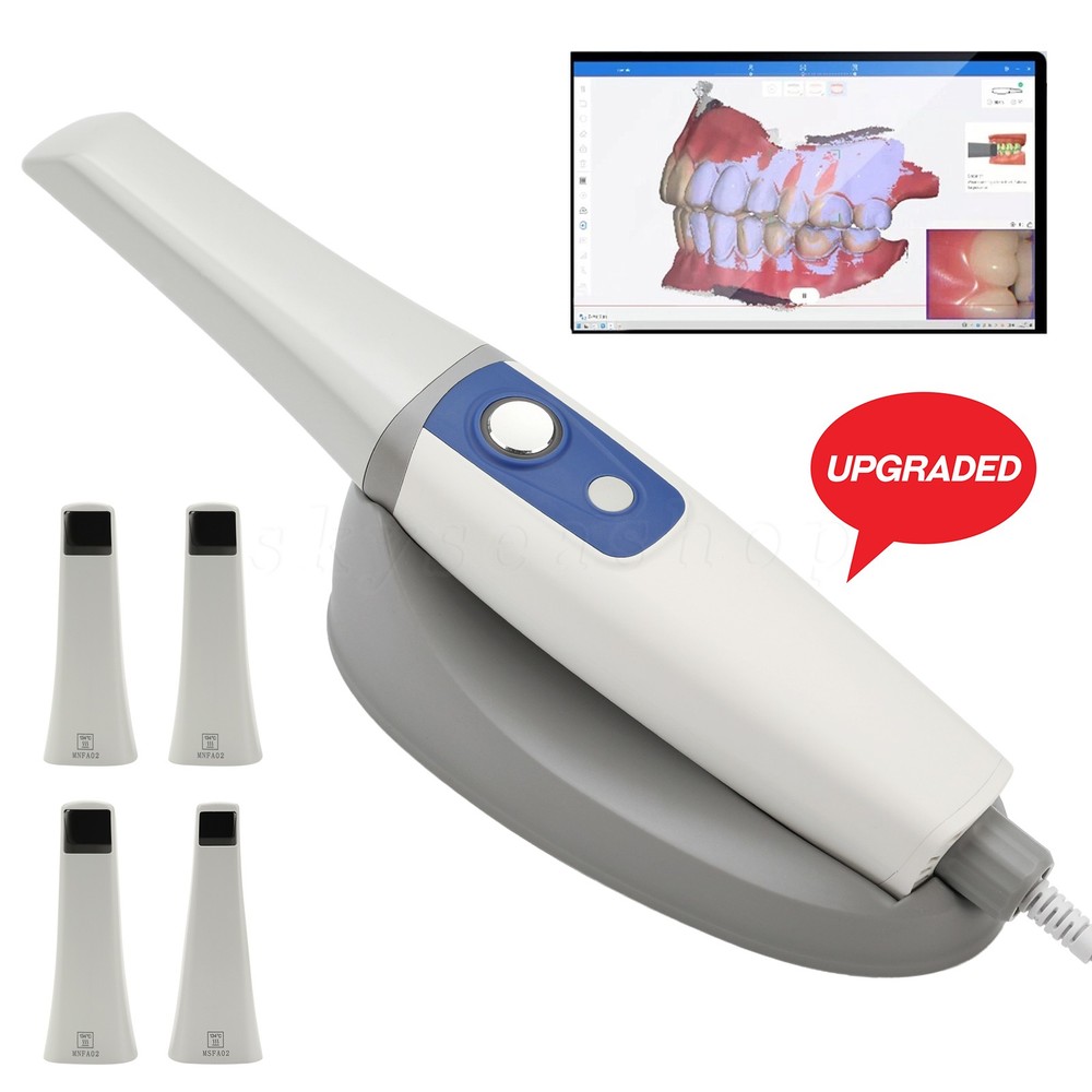 Dental Intra oral Scanner Remote sensing function AI Scanning Software+4 Tips V5