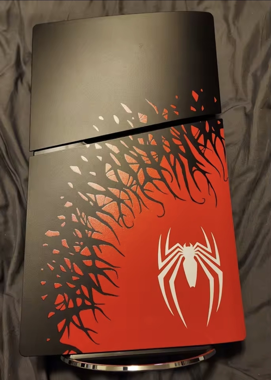 Spiderman 2 PlayStation 5 SLIM DISC Faceplate Cover Plate -NEW- Replica