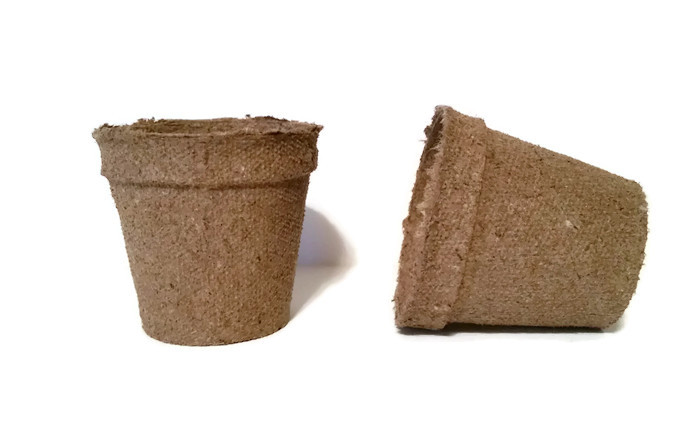 Jiffy 2-1/4 Inch Round Peat Pots, 75 each, Seed Starting, Growing Supplies