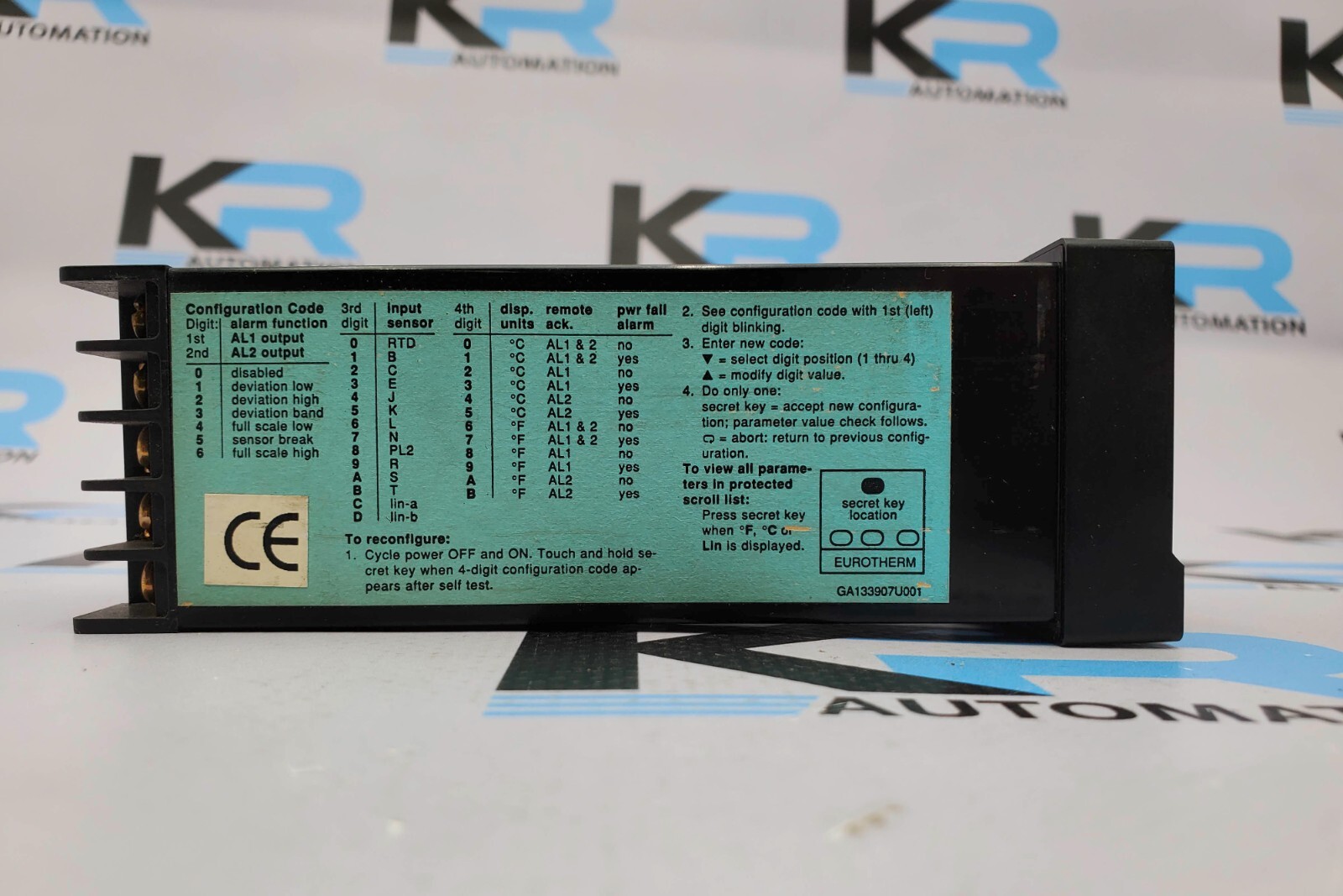 TESTED Eurotherm 179471 Model 93 Temperature Limit Switch 100-240VAC