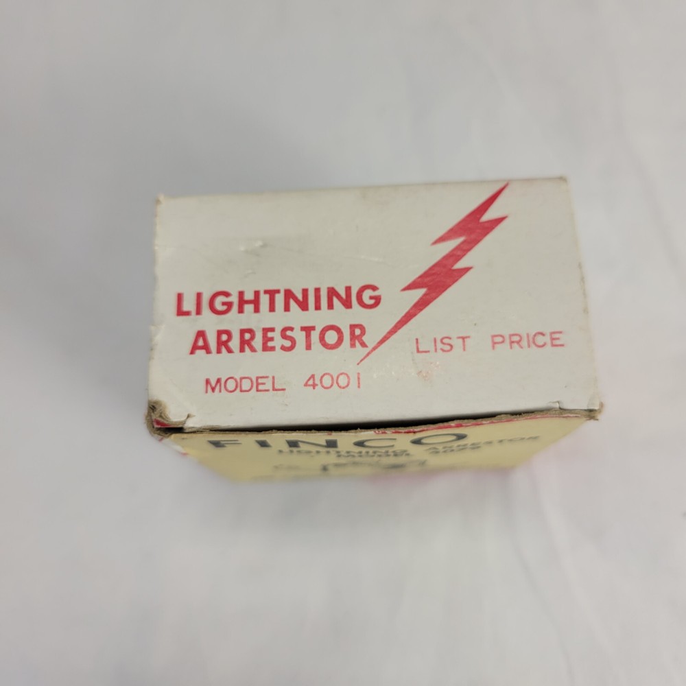 Vintage FINCO Model 5709 TV Lightning Arrestor