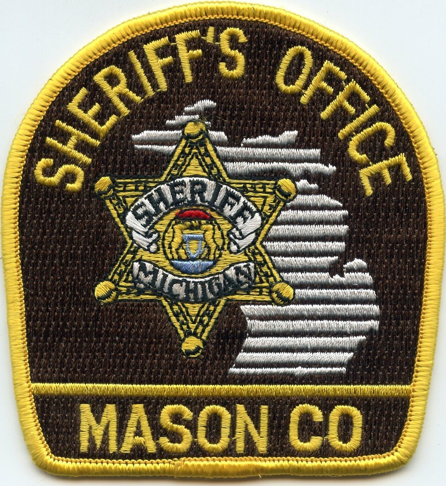MASON COUNTY MICHIGAN MI SHERIFF POLICE PATCH