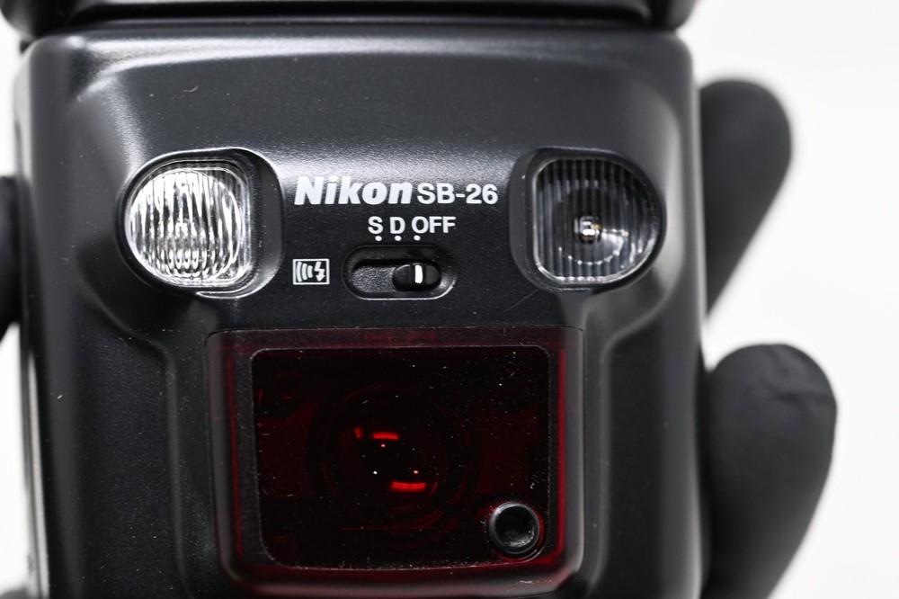 Nikon Speedlight SB-26 Shoe Mount Flash w/ Case + Diffuser #B90