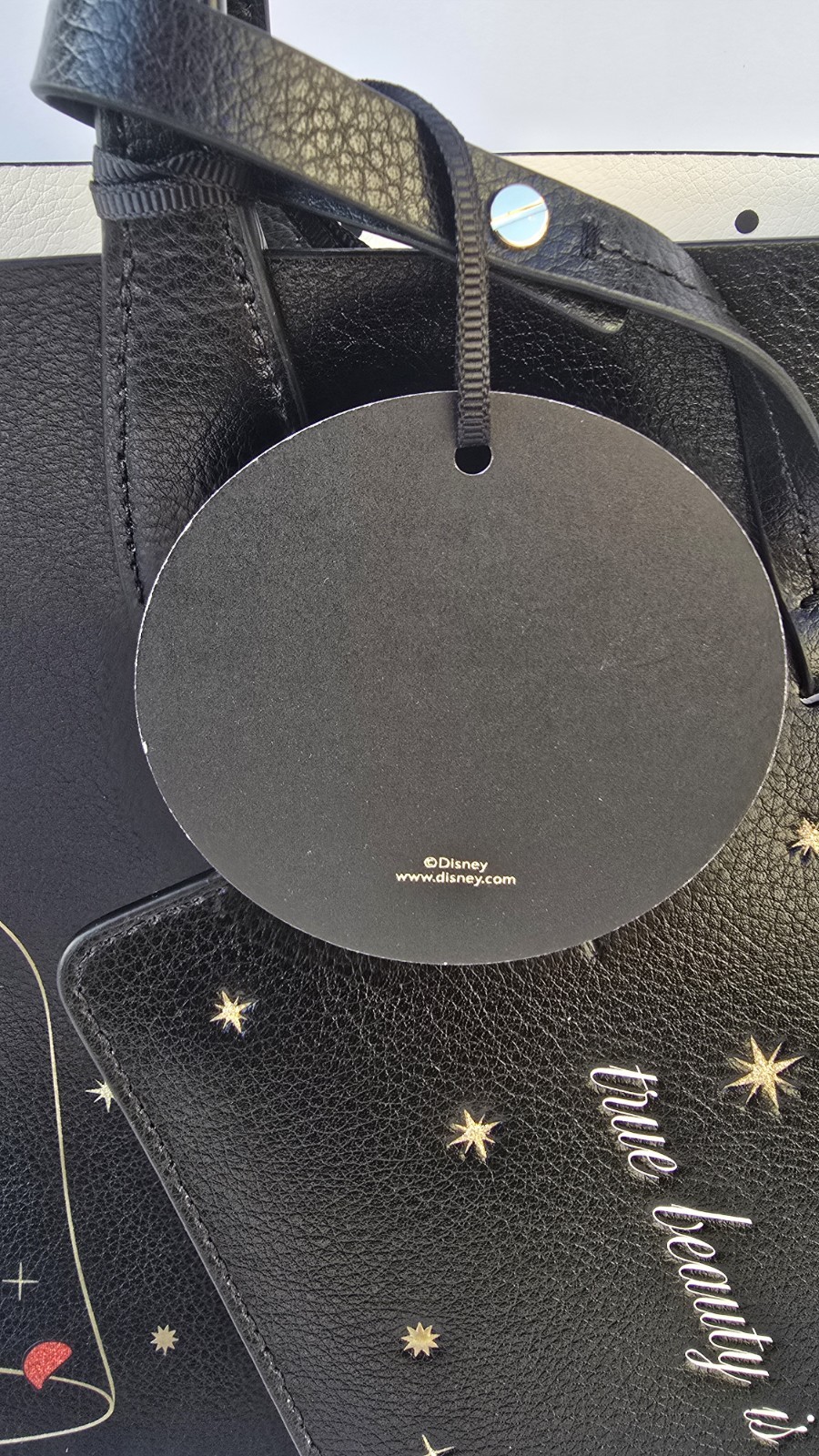 Disney X Kate Spade Beauty and the Beast Reversible Tote NWT with Wristlet Pouch