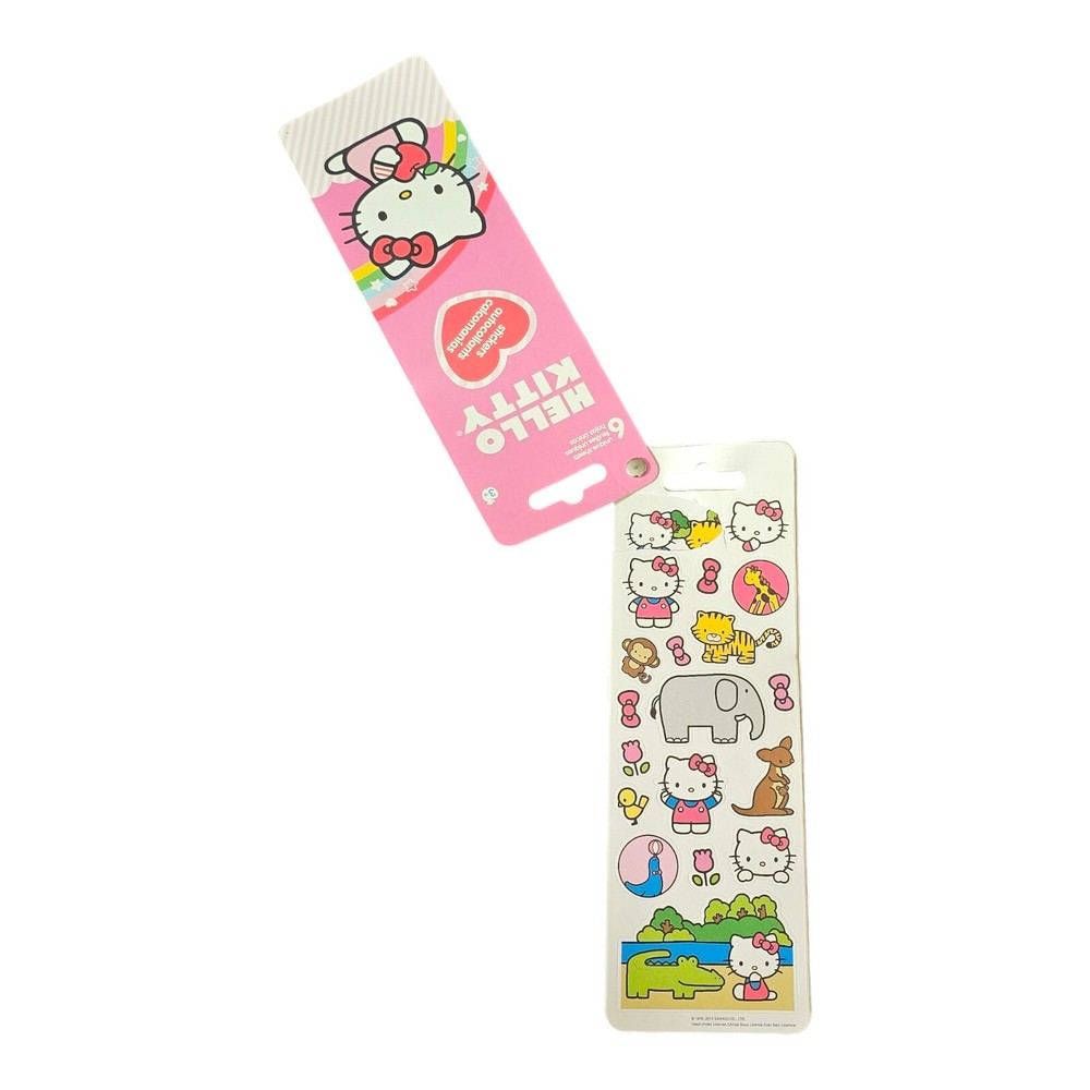Saniro Hello Kitty Sticker Sheets Set Of 6 2012
