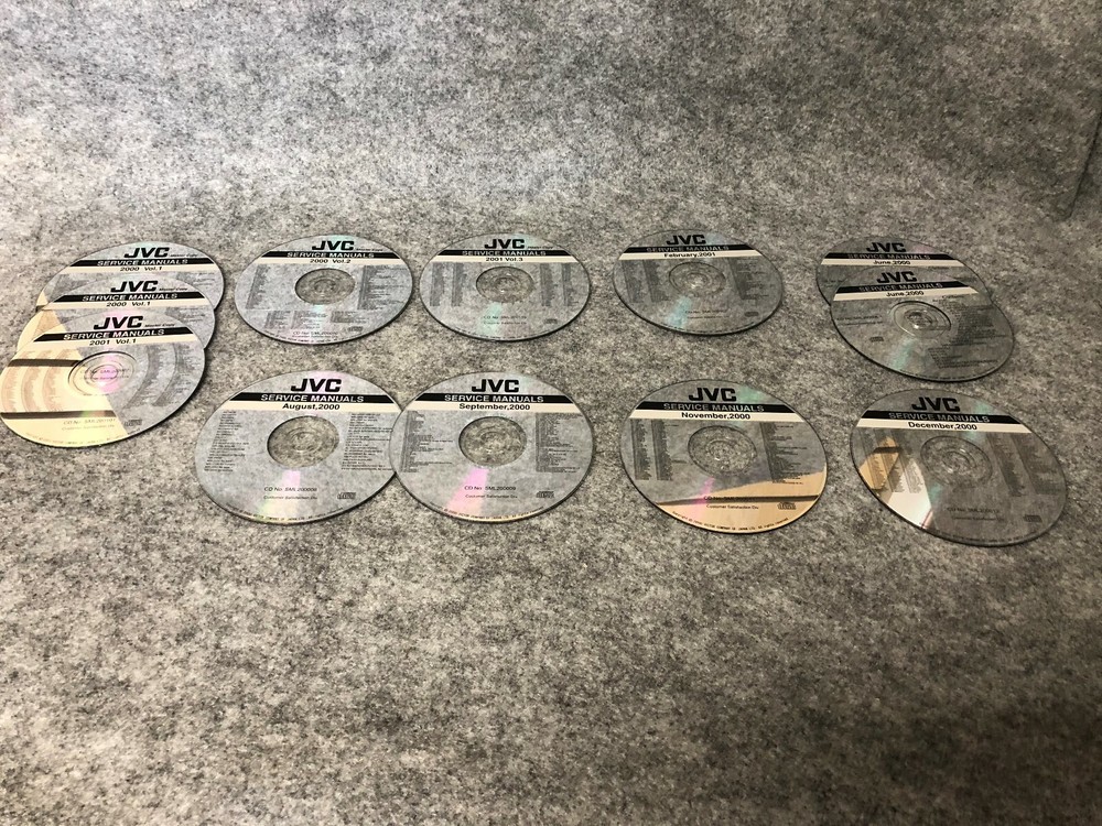 JVC CD Service Manuals