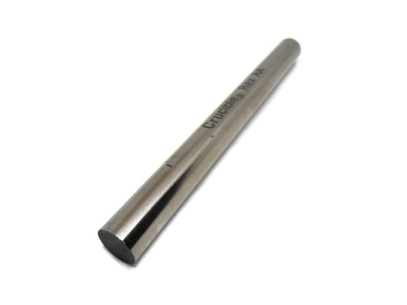 Crucible REX AA 3/8"(.3750") Round Tool Bit 4" Overall Length