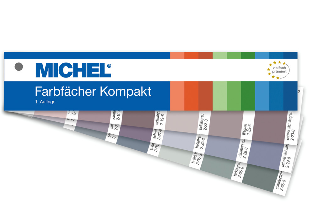 MICHEL Color Fan Compact 1. Edition 66 Leaves 360 Colours to Choose Regulation