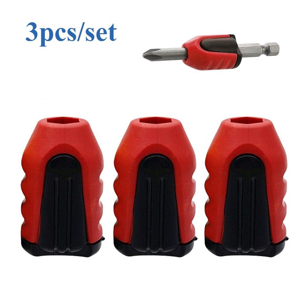 3xMagnetizer Drill Bit Magnetic for RING Magnet Screwdriver Bit Holder