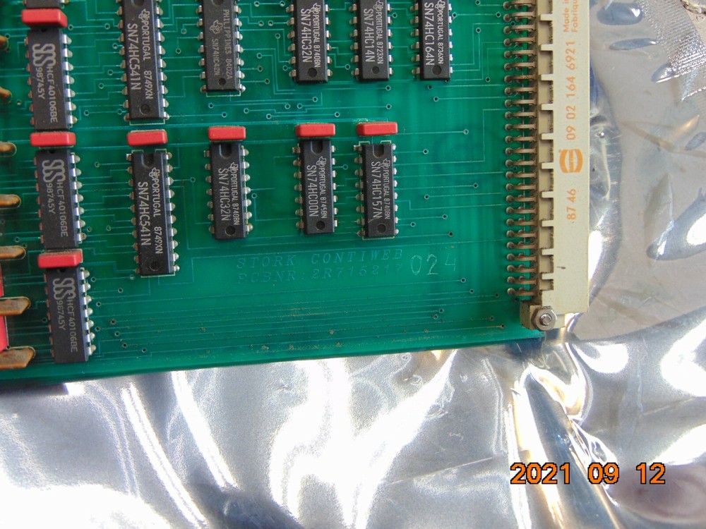 STORK CONTIWEB CIRCUIT BOARD 2R715217