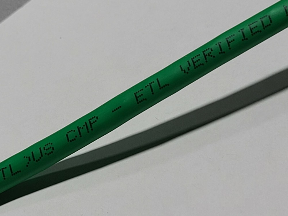 Commscope CS34P 23/4P Cat6 U/UTP WebTrak Plenum CMP Network Cable Green /100ft