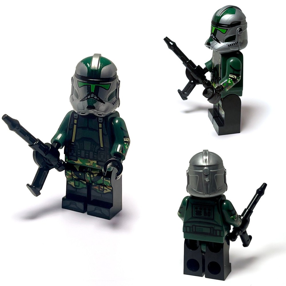 Clone Commanders Star Wars Custom Minifigure Rex Cody Gree Bly Bacara Clone Wars