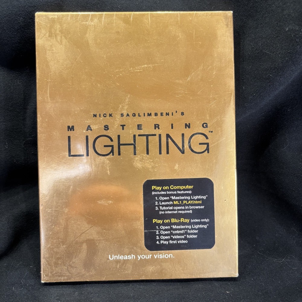 Nick Saglimbeni's Mastering Lighting Volume 1 DVD Tutorial Series