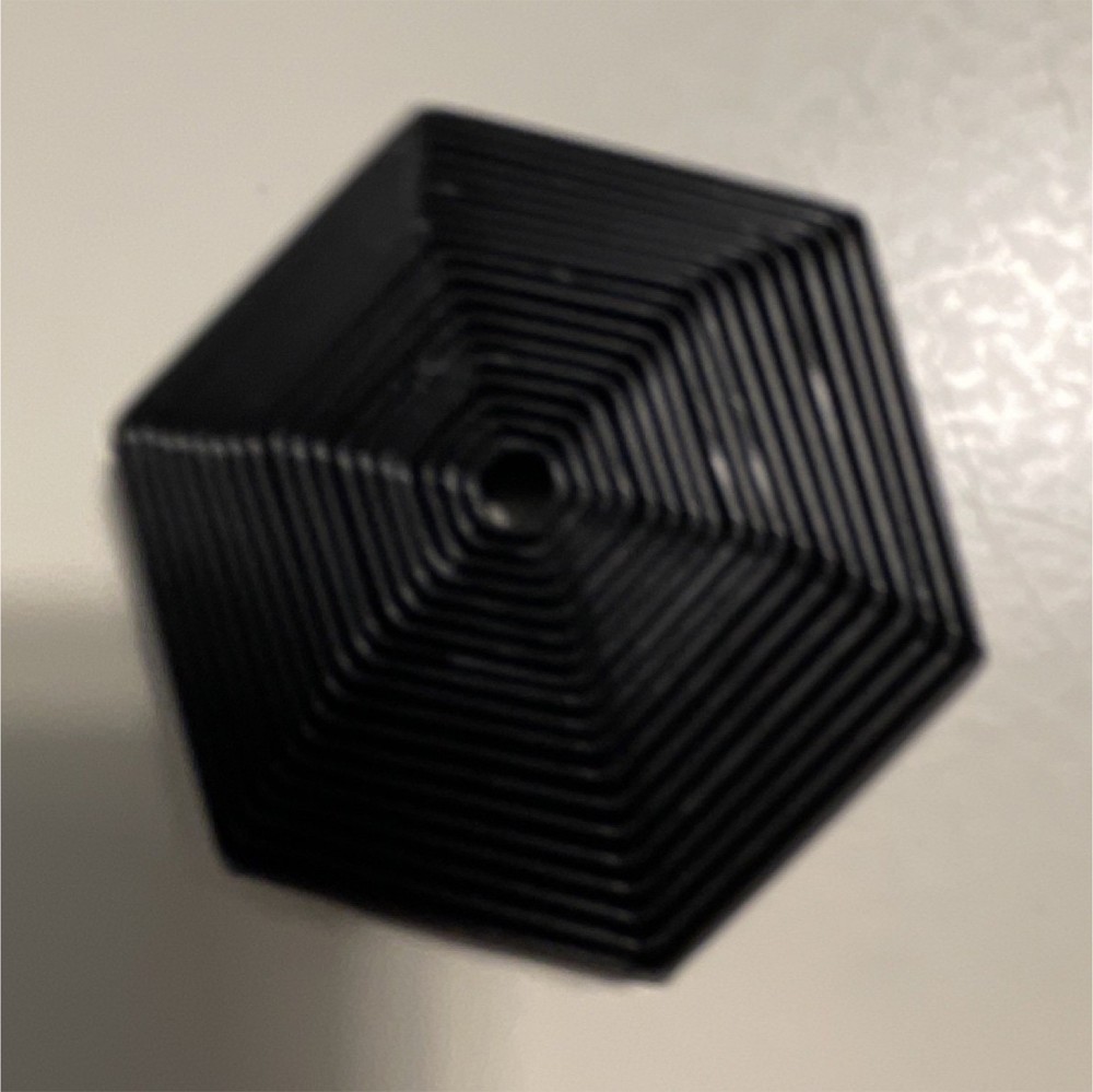 3-D printed￼Hexagon fidget
