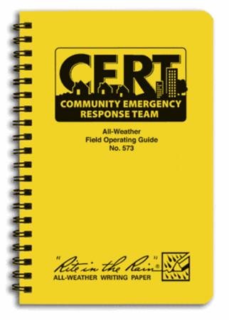 CERT Field Operating Guide by Rite in the Rain