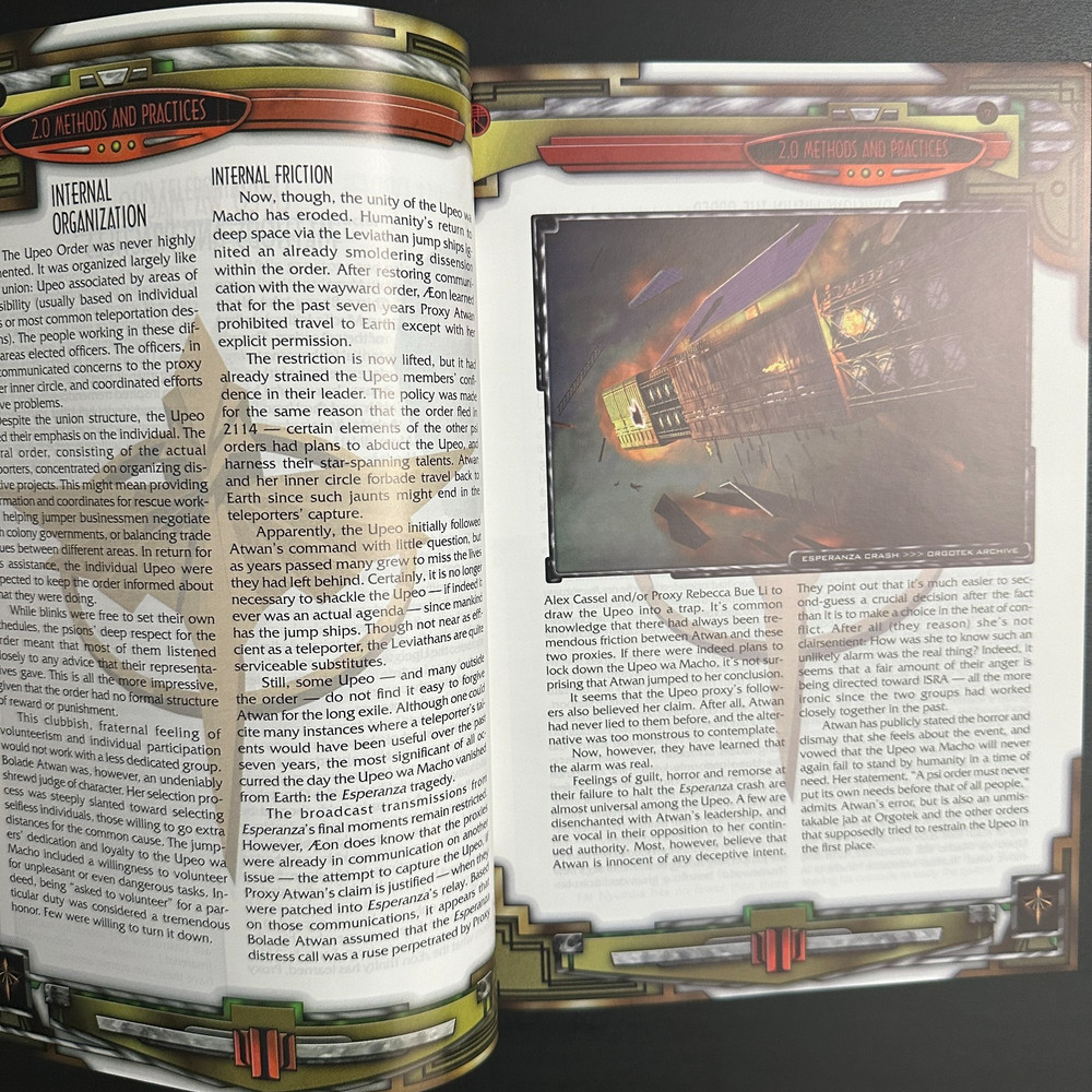 Stellar Frontier PSI Order Upeo WA Macho Extrasolar Space Sourcebook