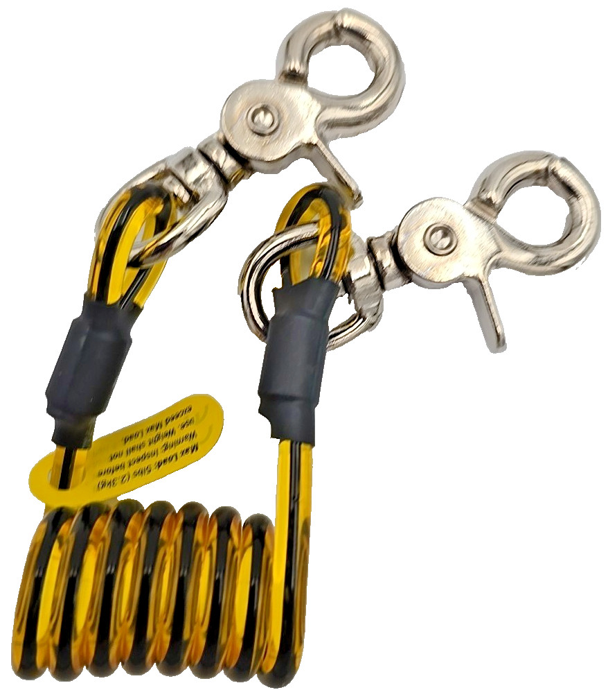 Fall Protection For Tools Tether Coil T2T Trigger To Trigger 1500067