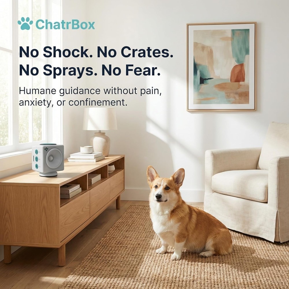 Pet Training Device for Immediate Behavior Control – Motion-Activated Voice G...