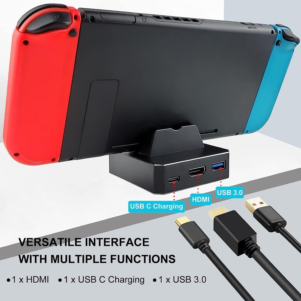 Switch Dock Compatible With Nintendo Switch Docking Station for TV Switch Dock
