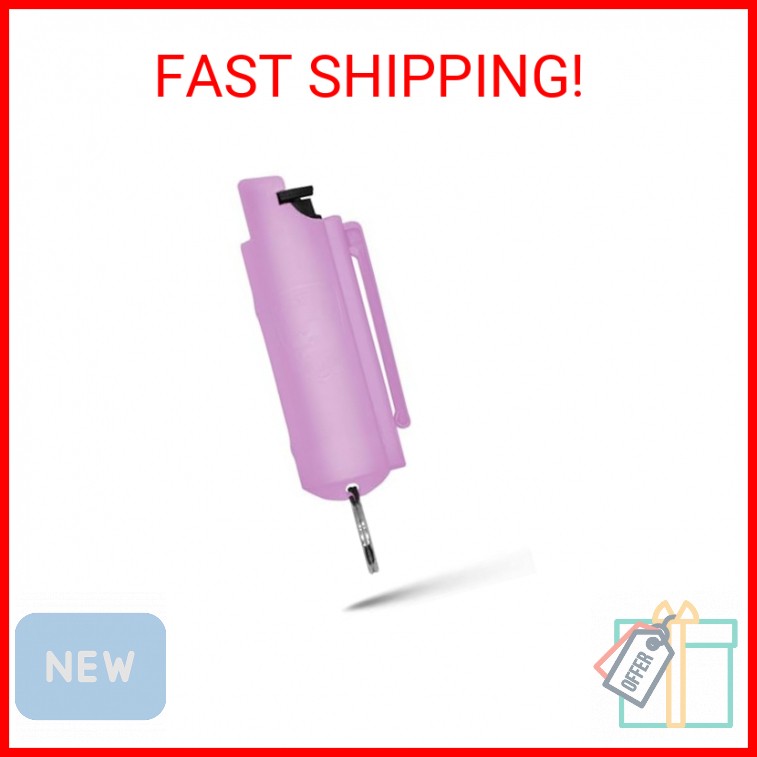 GUARD DOG SECURITY Quick Action Pepper Spray, Maximum Strength, 16-ft Range, Bel