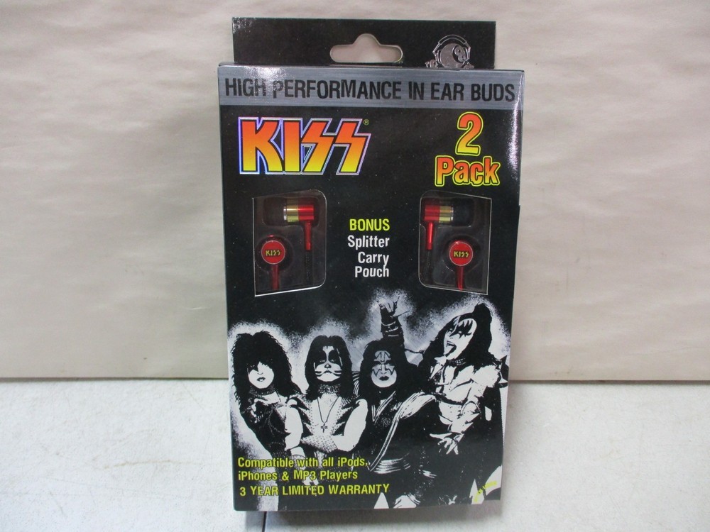 Section 8 KISS High Performance Ear Bud 2 Pack
