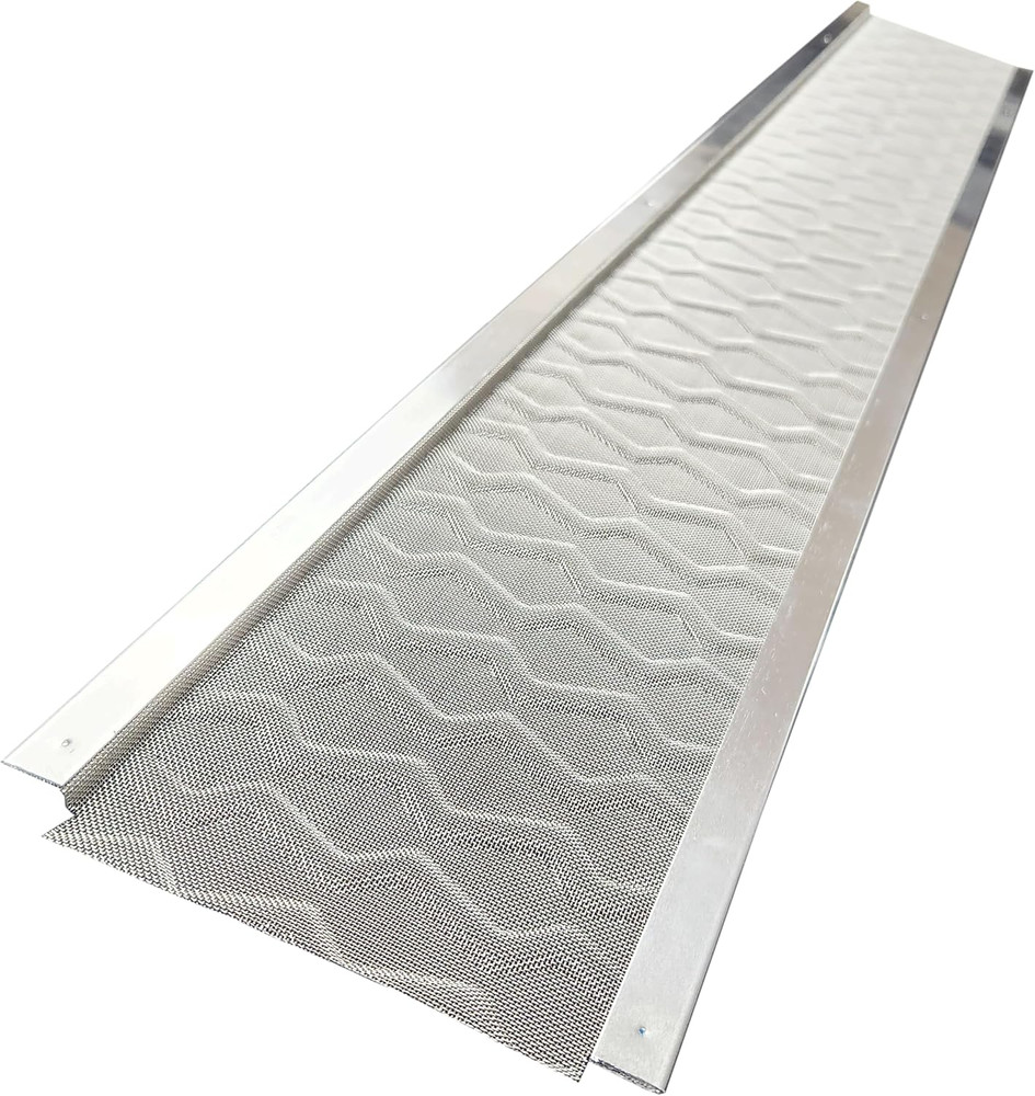 Premium Stainless Steel Gutter Guards - 45 FT Micro Mesh, Easy DIY Installation
