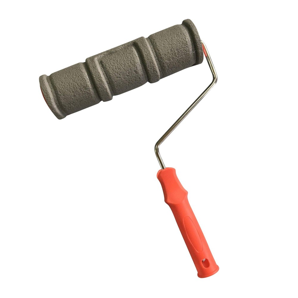 10'' Patterned Paint Roller for Wall Decoration Classic Brick Embossing Texture